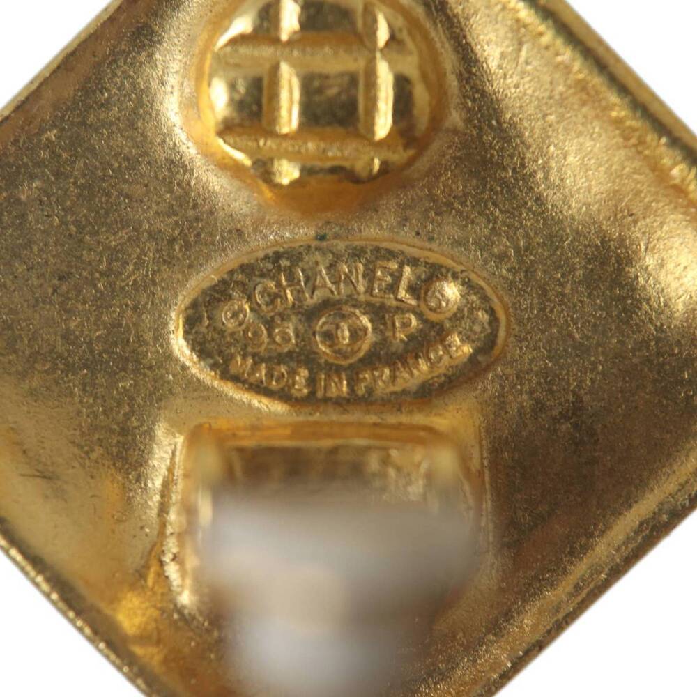 Chanel Cc Logo Clip-On Earrings Metal #229058C92B - Picture 5 of 8